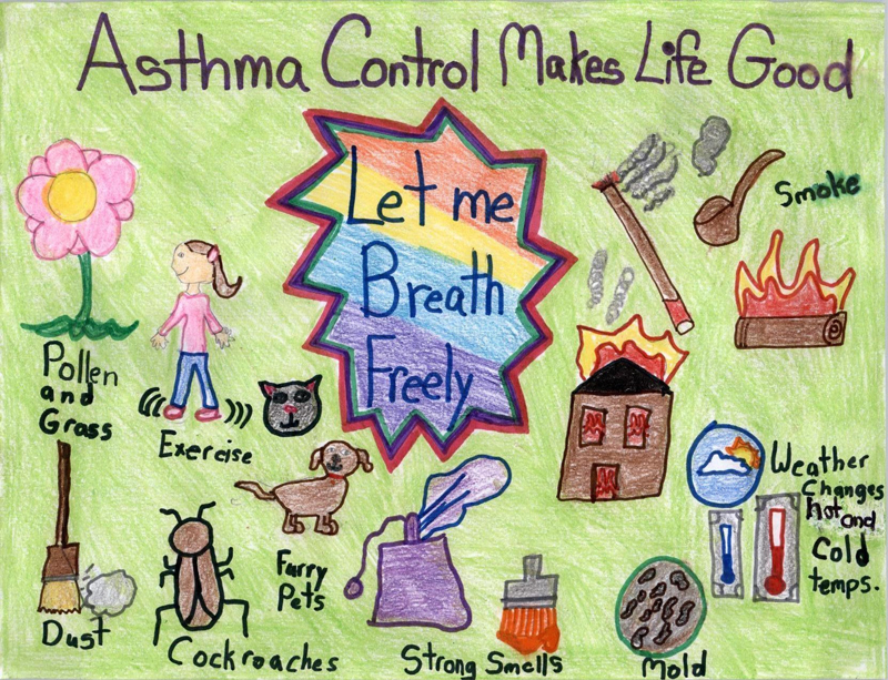 2013 Asthma Poster Art Contest Albemarle Regional Health Services